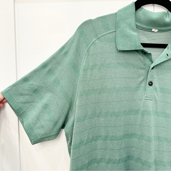 LULULEMON | Green Polo Shirt Size XL - Picture 2 of 7